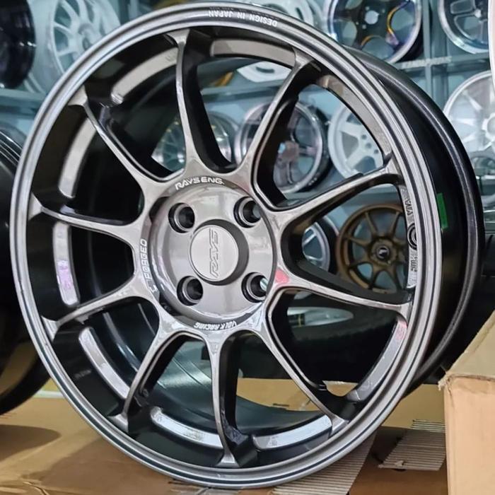 velg rays ze40 ring 16 lebar 7 pcd 4x100 velg mobil jazz,yaris,mobilio