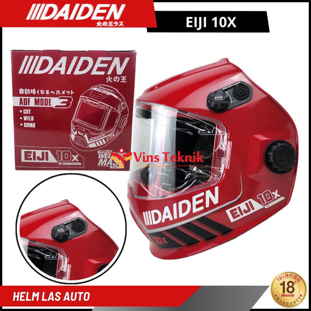 DAIDEN EIJI 10X Kedok Las Helm Las Topeng Las Otomatis
