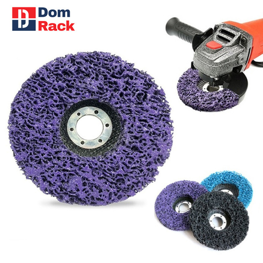 DOM RACK Amplas Strip Disc 4 Inch Mata Gerinda Amplas Clean & Strip Disc Amplas Perontok Cat Paint R