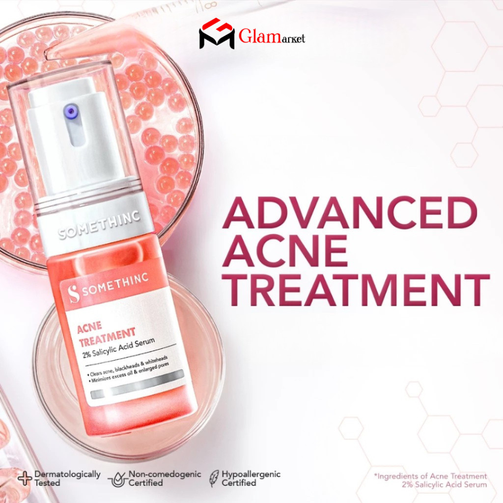SOMETHINC Acne Treatment 2% Salicylic Acid Serum - Serum Usir Jerawat Mendem