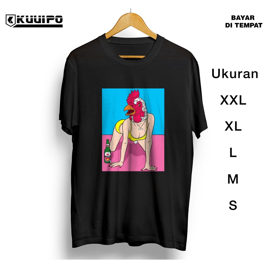KAOS AYAM KAMPUS / KAOS AYANG SEXY / GAMBAR CEWEK SEXY / CANTIK / KAOS TONGKRONGAN DISTRO