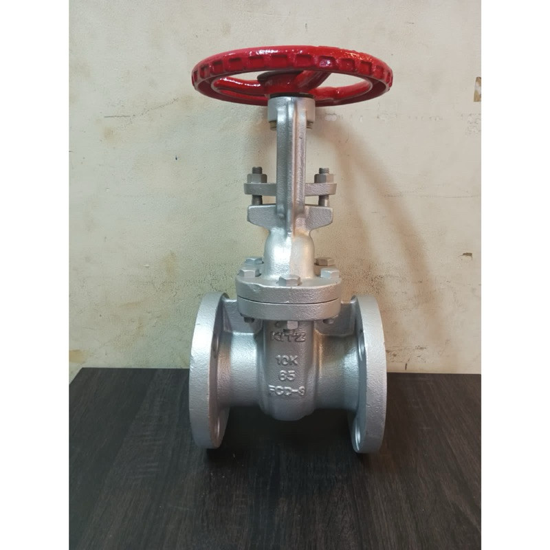 GATE VALVE KITZ 5" INCH STAINLESS 304 FLANGE JIS 10K DN125