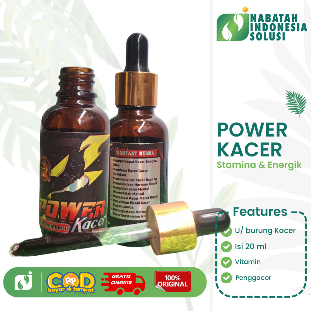 POWER KACER STRONG VITAMIN PENGGACOR SEKETIKA KACER