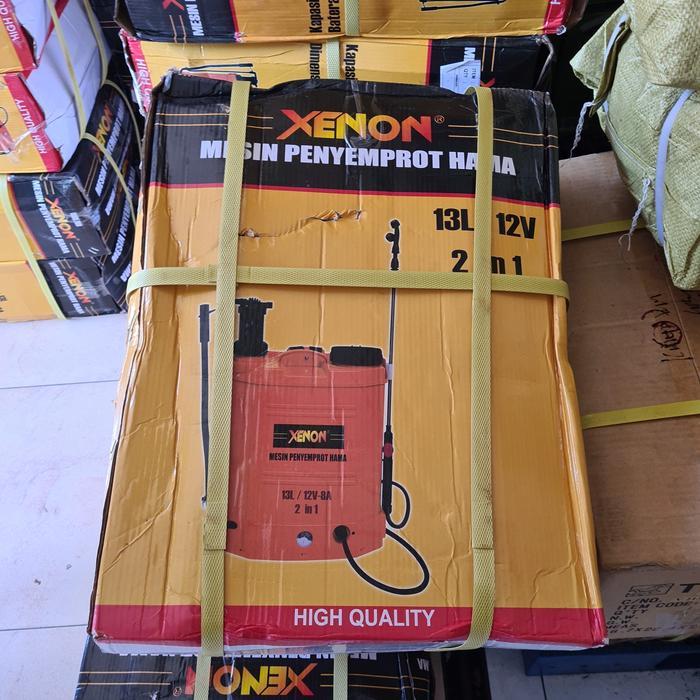 SPRAYER ELEKTRIK XENON/ MESIN PENYEMPROT HAMA 13 LITER 12 V -8A (2in1)