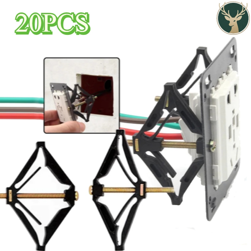 20PCS Wall Installation Box Repair Tool Secret Stash Switch Mount Cassette Repairer Support Rod  Rod