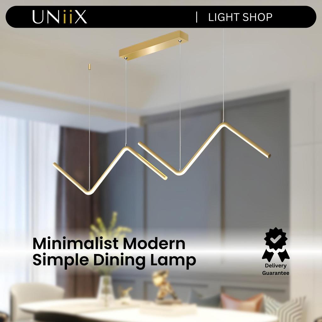 UNiiX - LG5702 | Lampu Gantung Minimalis Modern Untuk Meja Makan dan Meja Island Lampu Gantung Meja 