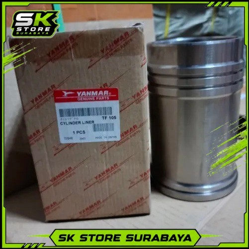 Boring Liner TF105 Cylinder Liner TF105 (88mm) Mesin Yanmar Kualitas Terbaik