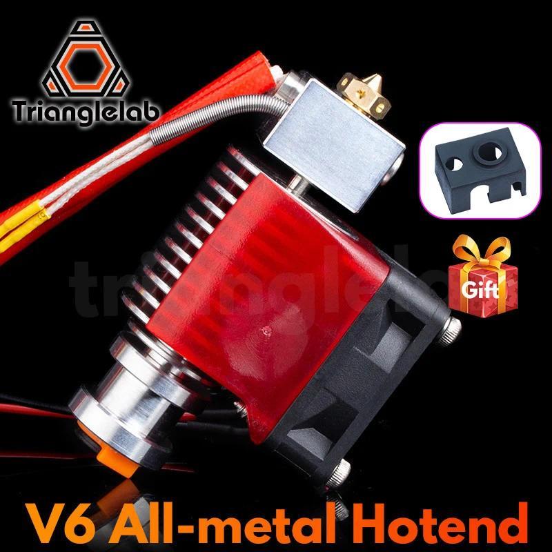 R Trianglelab Highall-metal V6 Hotend 12V/24V Remote Bowen Print J-head Hotend And Cooling Fan Brack