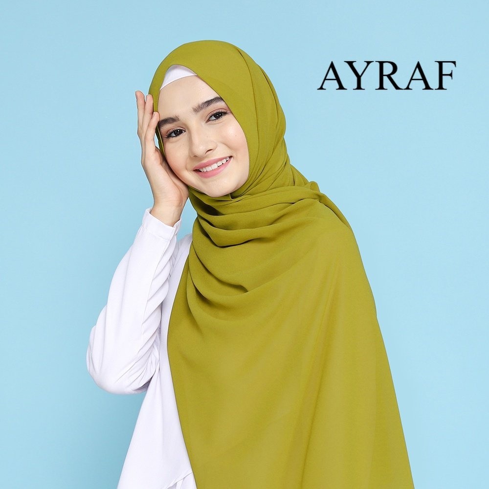 Hijab Pashmina Ceruty Babydoll Premium Simple Modern Style/ hijab pashmina ceruty bebydoll armani ja