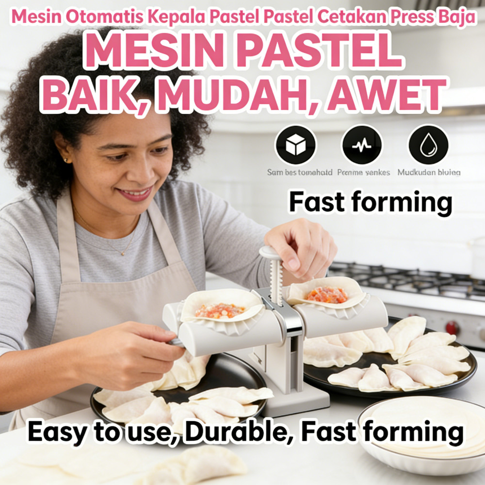 Cetakan Mesin Pastel Pastel Mesin Bahan Kepala Baja Kualitas Otomatis