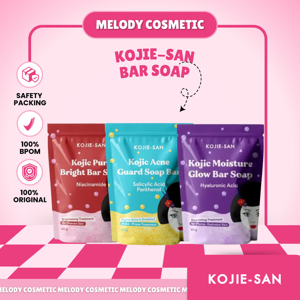 KOJIE-SAN Soap Bar/Pure Bright/Acne Guard/Glow Soap Bar