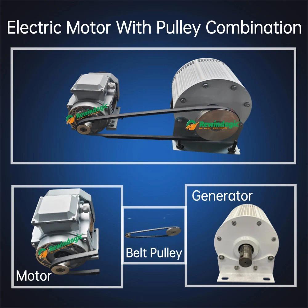 20KW 30KW Low RPM Permanent Magnet Generator 96V 110V 220V 380v Free Energy Generator Alternative En