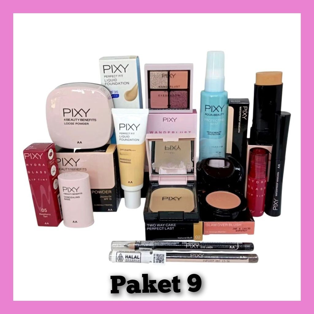 Pixy Paket Make Up/ Pixy Paket Lengkap/ Pixy Seserahan