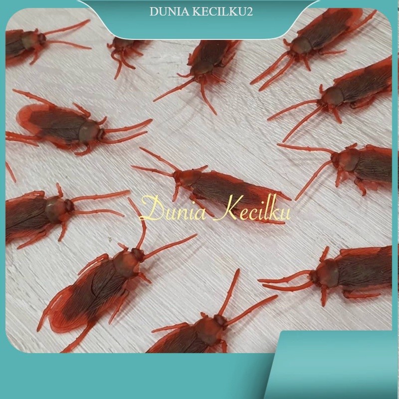 Mainan Kecoa Karet Mainan Kucing Kecoa Bahan Karet