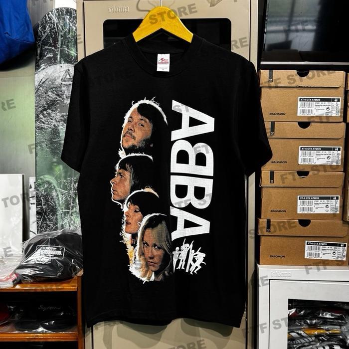 (COD) ABBA - GOLD : GREATEST HITS TSHIRT BLACK - M