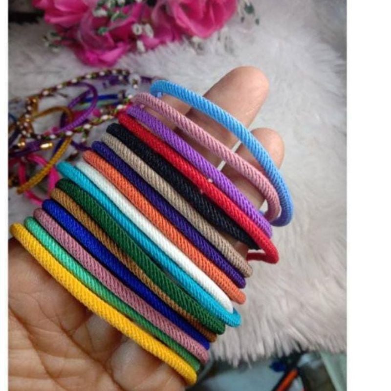 COD Gelang Tali Serut Pandora Hongkong Import Untuk Charm Liontin Emas