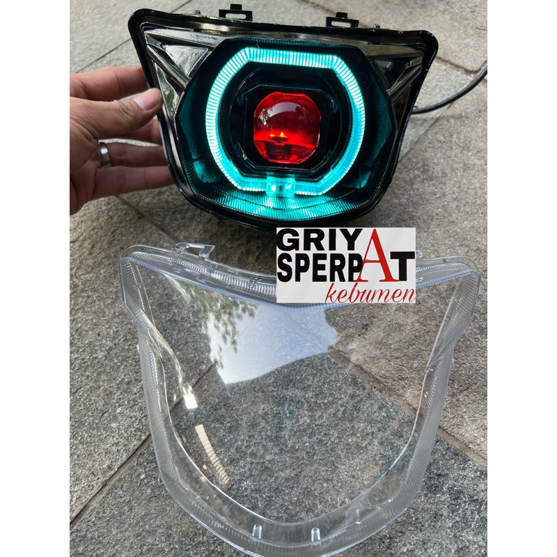 promo toko Lampu depan jupiter MX KING biled billed MATRIX