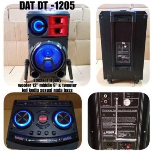 SPEAKER PORTABLE DAT DT 1205 BLUETOOTH ELECTRO DAT DT1205