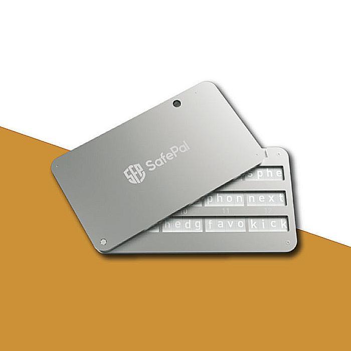SafePal Cypher Seed Board Cryptocurrency Crypto Wallet Stainless Steel - Cypher Only by Josscell