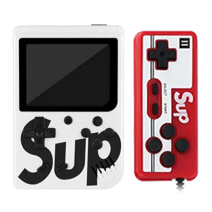 [capt] Mainan Elektronik Anak Konsol Game Portabel Saku - Gamebox Retro SUP X Plus 400 in 1 Gamepad 