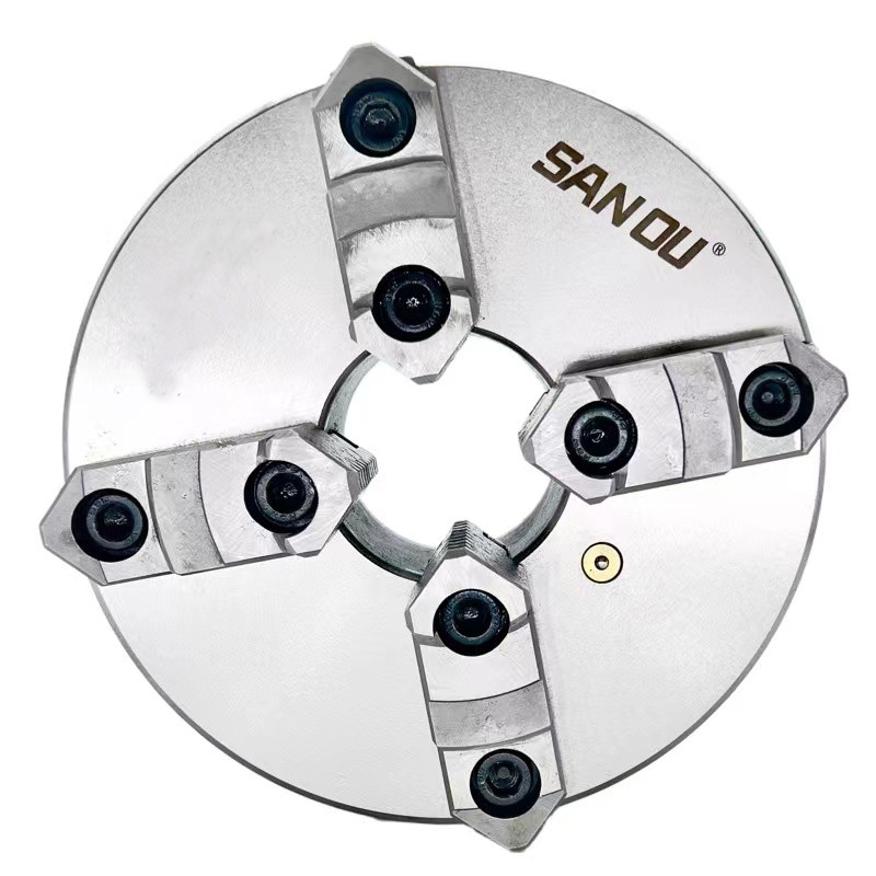 4 Jaw Selfcentering Lathe Chuck 200mm With Reversible Jaw SANOU Chuck Metal Lathe Chuck Scroll Chuck