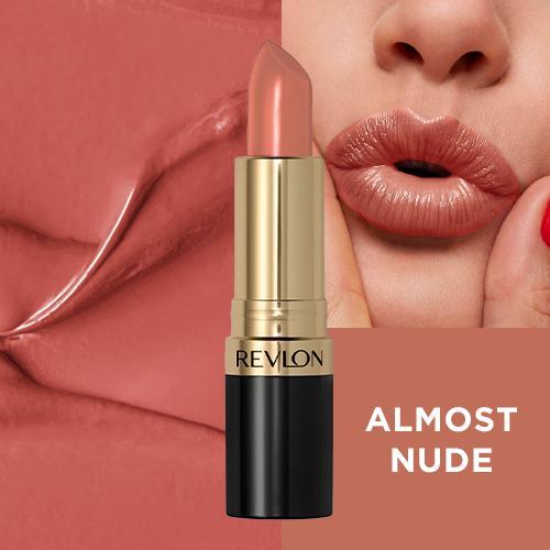 Revlon Superlustrous Lipstik (crème lipstick make up) - Almost Nude - 117