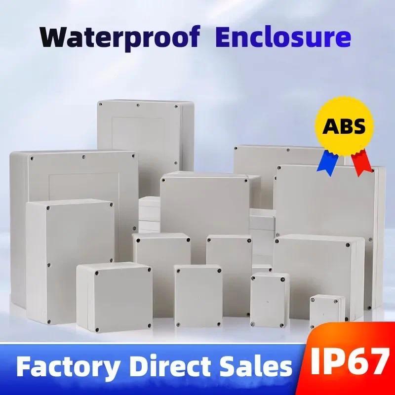 F-type ABS new material Ip67 waterproof junction box Plastic housing Ip67 Outdoor electronic safe mo