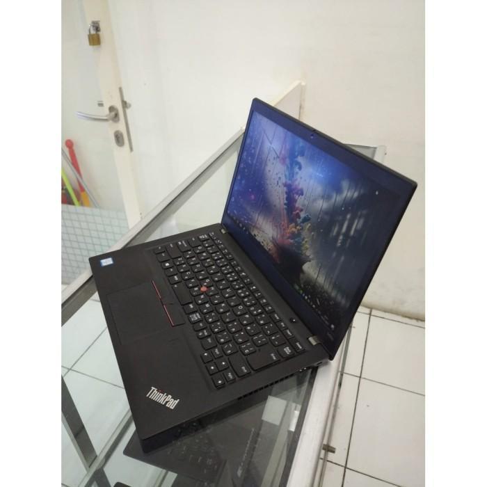Laptop bekas Lenovo T490s core i7 gen8 Ram 16Gb screen 14 inch ssd 256Gb