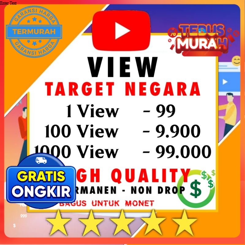 PROMO TERBARU VIEWER YOUTUBE MONET  REAL AKTIF - SANGAT BAGUS UNTUK MONET  BISA TAMBAH DOLAR - PERMA