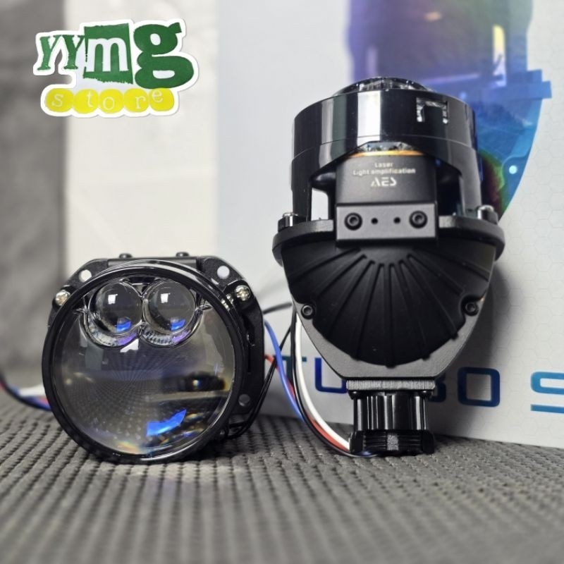 BILED AES TURBO SE 60WATT DOUBLE LASER 2.5 INCH FLAT