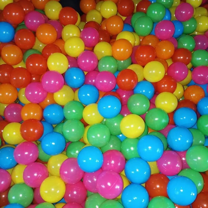 AQUATIC MANDI BOLA WARNA WARNI 50SNI