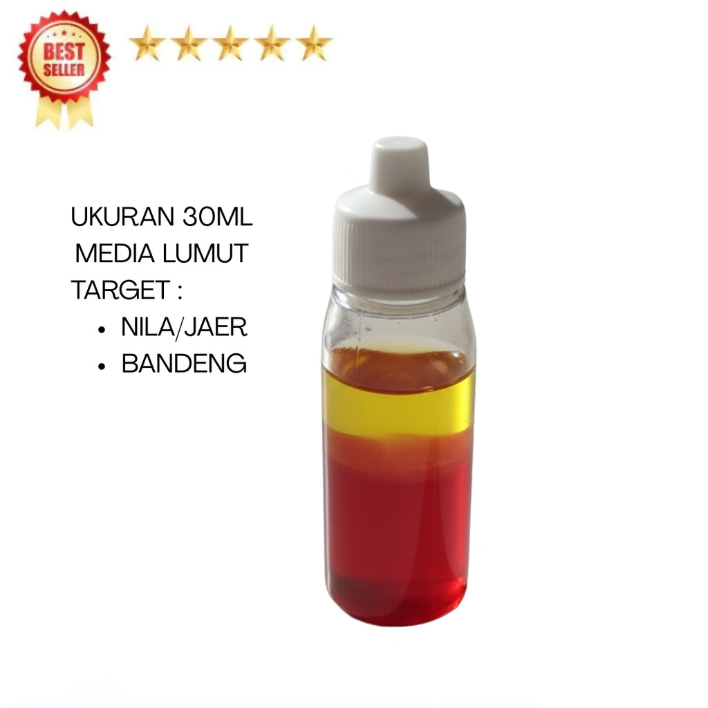 Umpan ikan nila Mujaer Bandeng Essen Essence Esen Oplosan Media lumut ukuran 30ml