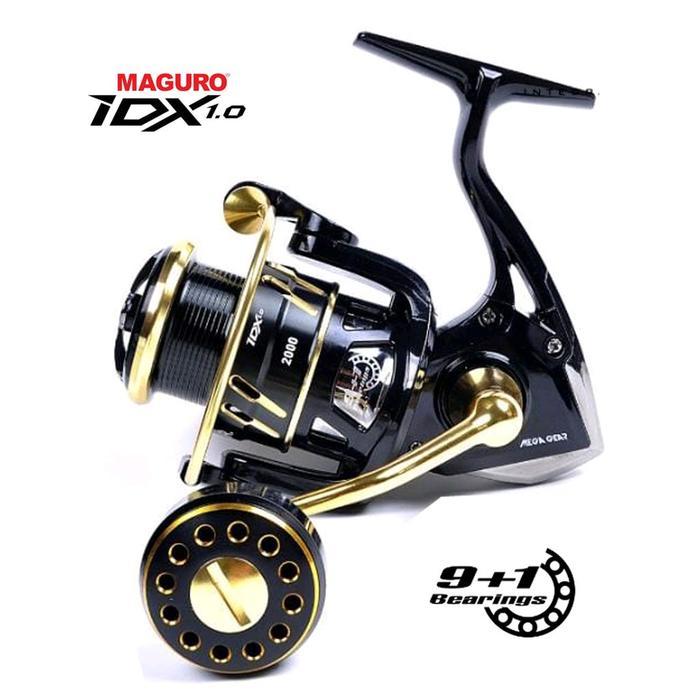Reel Maguro IDX 1.0 |  | 9+1 Bearing | Mega Gear | Power Handle | Spinning - 800
