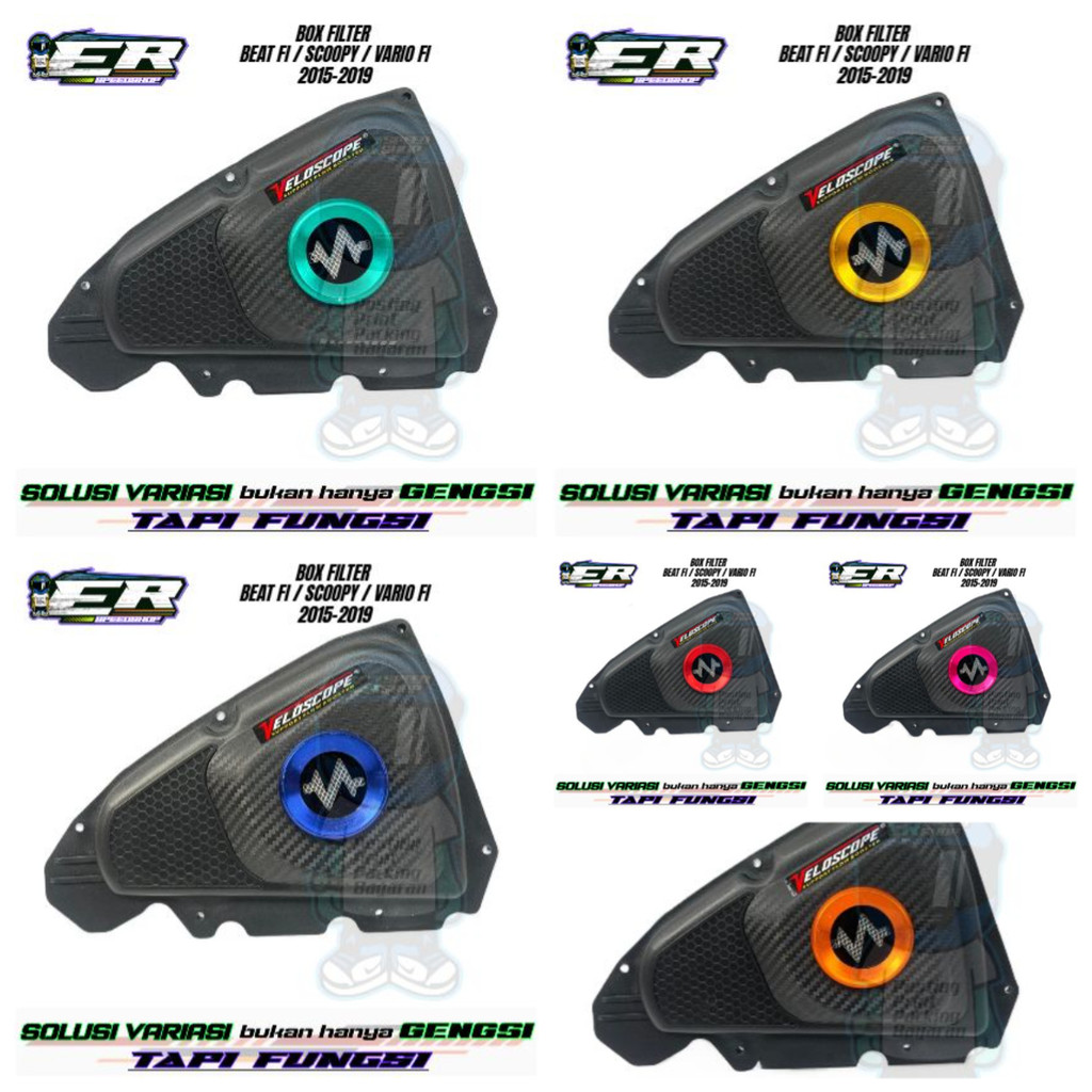 Box Filter Beat FI Box Filter Beat ESP Scoopy Vario 110 Fi Tahun 2015 - 2019