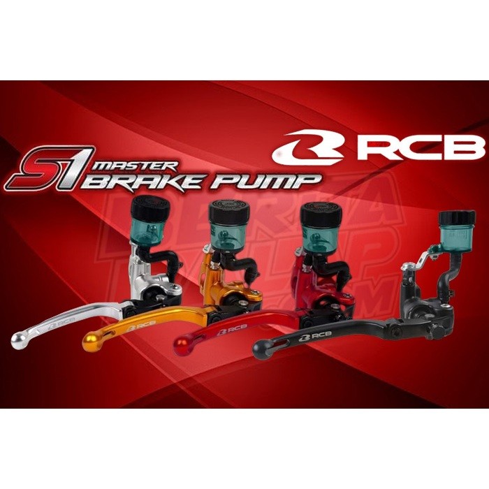 MASTER REM TABUNG RCB S1 14 MM KANAN KIRI ORIGINAL