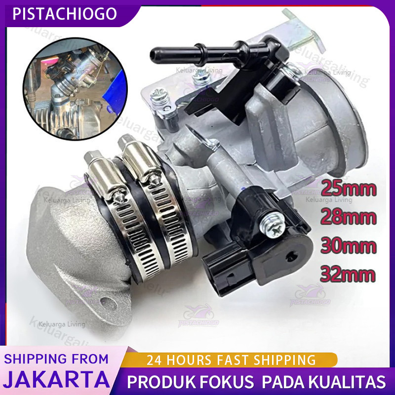 KARBURATOR TB CBR PNP WAVE 28MM 30MM 32MM SUPRA 125 FI INJEKSI KYZ KPH FULL SET INTAKE TPS COP INJEK
