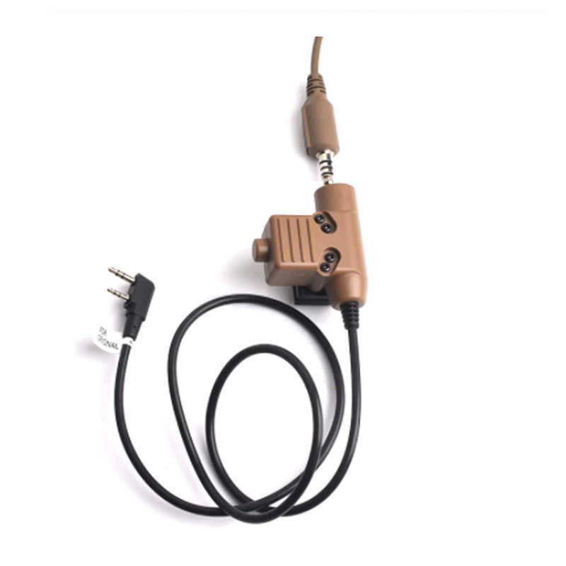 NEW U94 Tactical PTT for Original RAC TMC COMTAC Earmor Headset Hunting Military PTT Airsoft Fit Nat