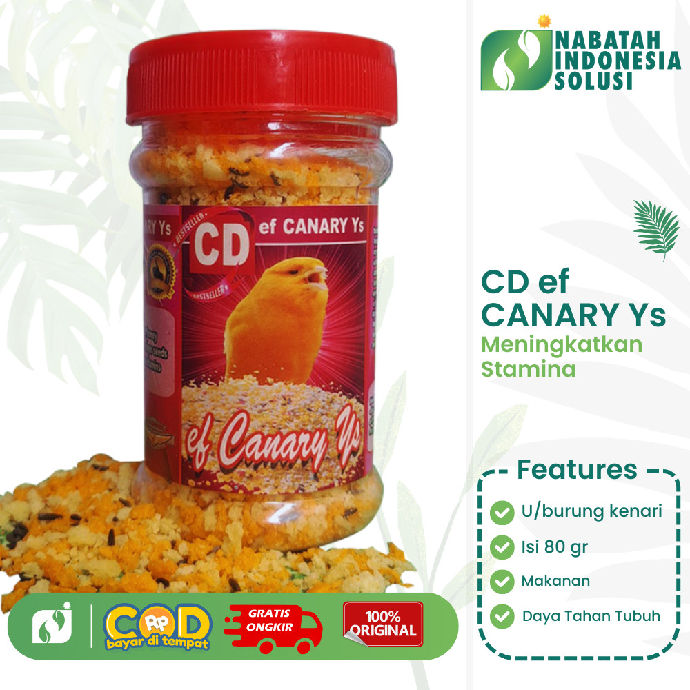 CD EF Kenari Pakan Extra Fooding Kenari Lomba Indukan Anakan Super Stamina Gacor Sehat Maksimal