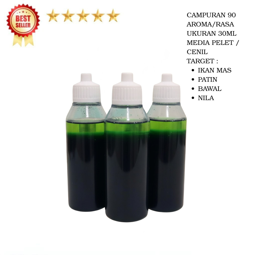 Essen Essence Esen Aroma Ikan Campuran Oplosan Terbaik Premium Umpan 90 Rasa Ukuran 30ml Ikan Tombro