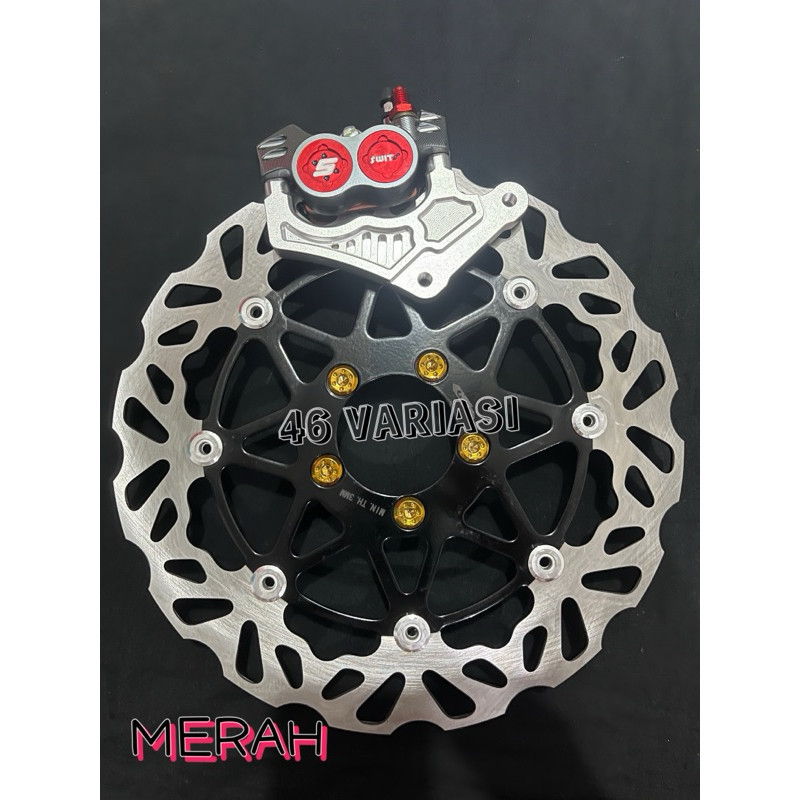 PAKET KALIPER FORMULA SWITS NINJA R + DISC CAKRAM 300mm