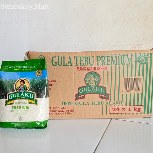 Gulaku Putih Premium 1 dus isi 24pcs - Premium Super