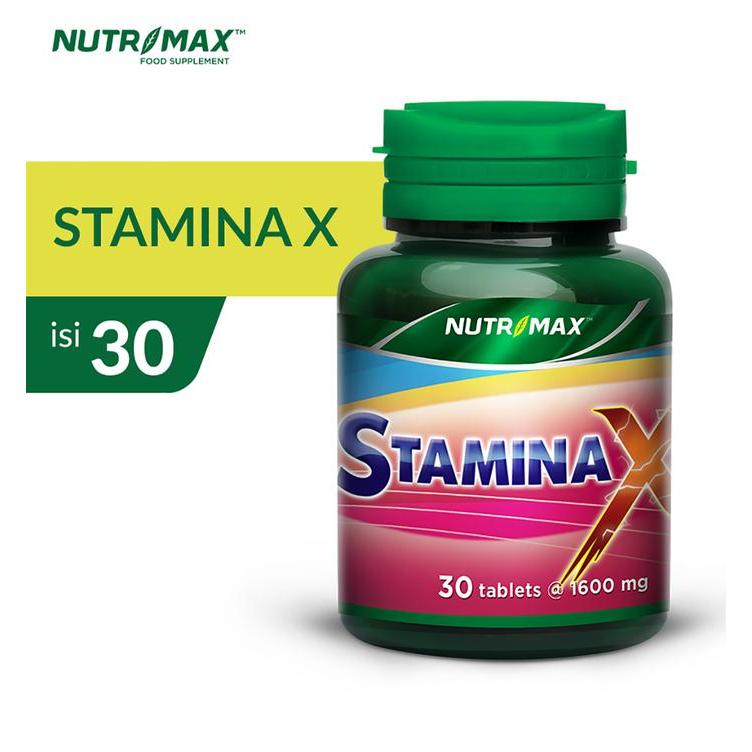 Nutrimax Stamina X Isi 30 Tablet Membantu Menjaga Kesehatan Pria dan Wanita
