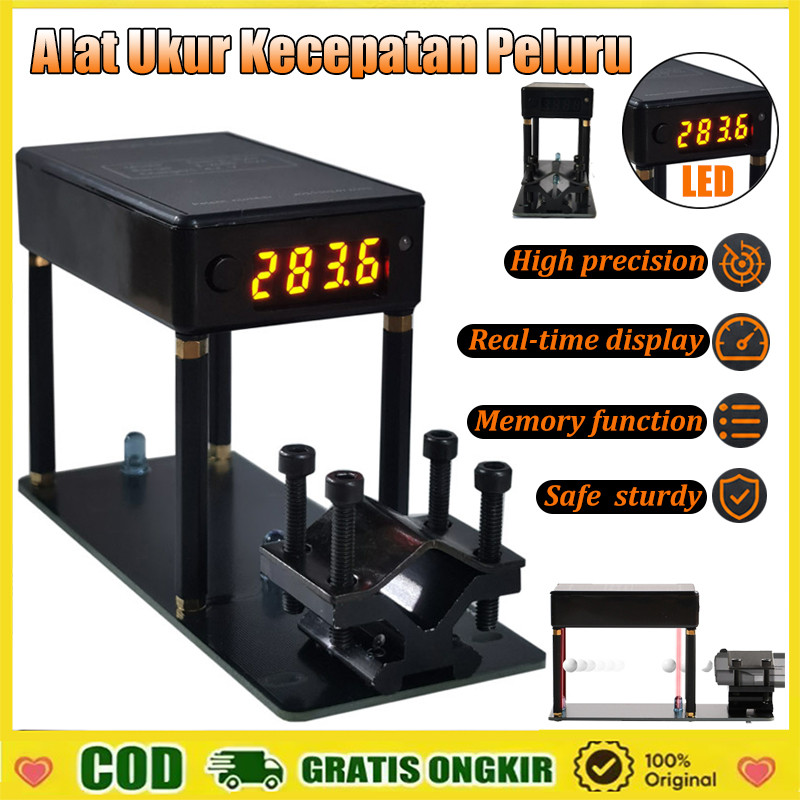 [COD] Alat Ukur Kecepatan Peluru Terbaru Alat Ukur Kecepatan Peluru Multifungsi Pengukur Kecepatan &