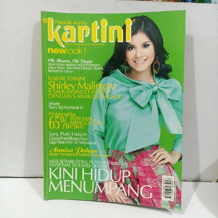 Majalah wanita Kartini : Edisi No. 2250  Agustus 2009 - Annisa Pohan makin percaya diri setelah puny