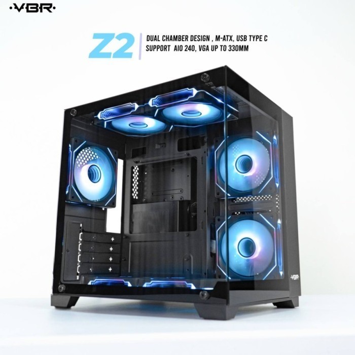 PC RAKITAN GAMING Core i5 10400F Lengkap + Monitor & Keyboard Mouse