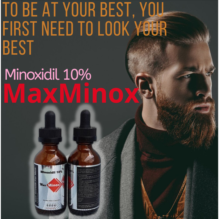 Sienna|| Minoxidil 10%, penumbuh rambut, anti BOTAK, bukan TUGAIN