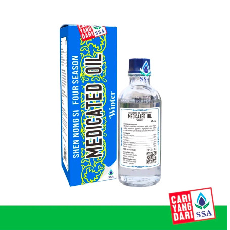 PRODUK 100% ORIGINAL Medicated Oil Winter 40 ml