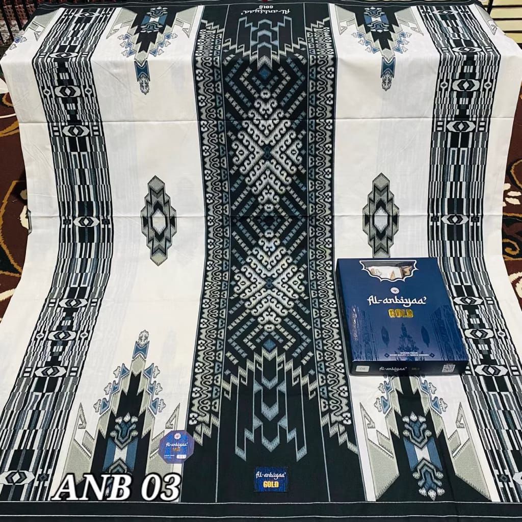Sarung Al_anbiyaa' Anbiyaa Gold | Gus Motif Terbaru