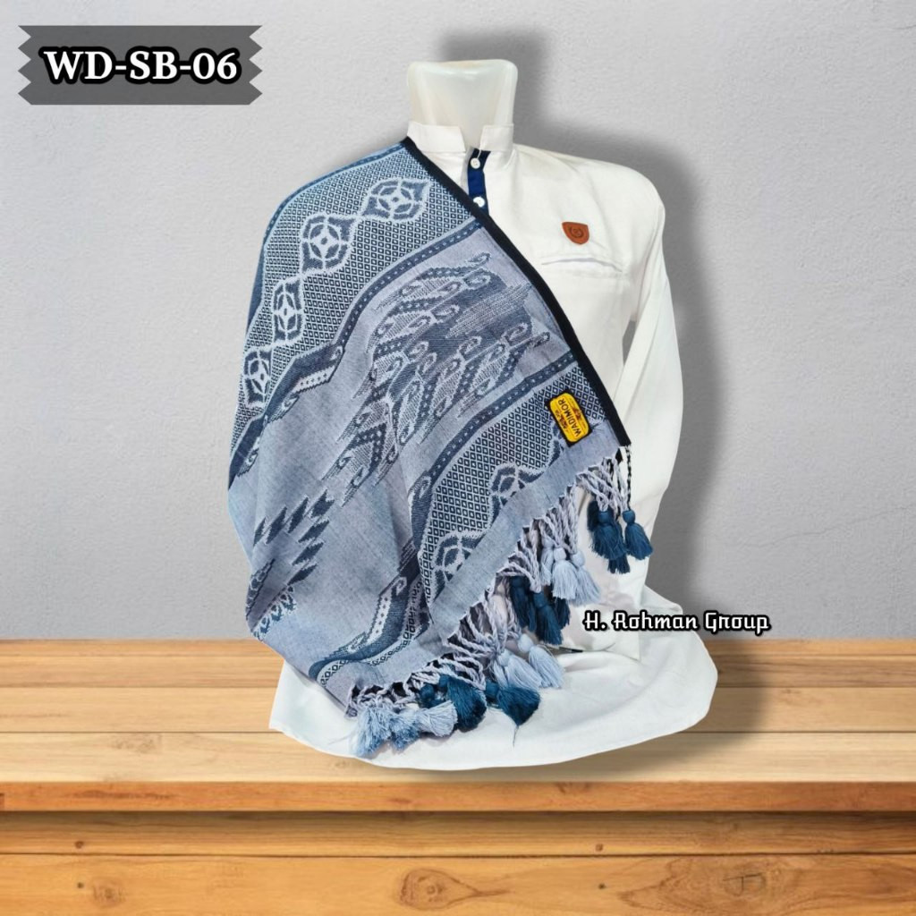 Sorban Pria Wadimor Subaiyah Jaguar Songket Timbul