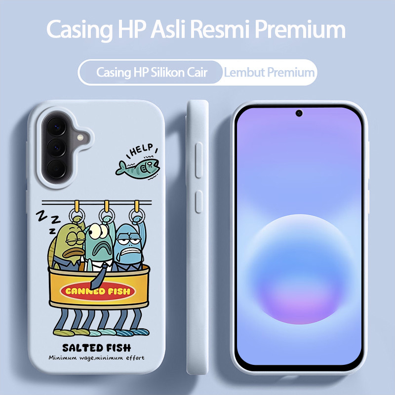Ikan badut bikini bottom SpongeBob Doodle Untuk Terbaru Case Hp Casing Samsung A57 A37 A07 A17 5G So